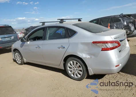 2013 Nissan Sentra S из США, поврежденный, VIN 3N1AB7AP3DL686307